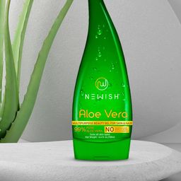NEWISH Pure Aloe Vera Gel for Face & Hair 130 ml-13