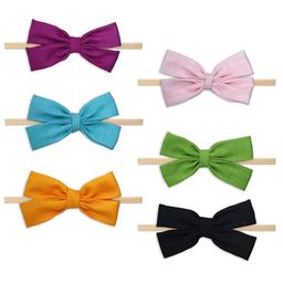 Krelin Infant Girls Set Of 6 Bow Hairbands-image-48