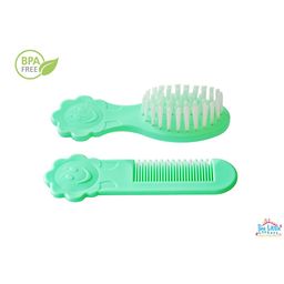The Little Lookers Kids Green BPA Free Comb & Brush Set-44