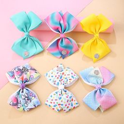 Melbees by Yellow Chimes Girls Multicoloured Set of 6 Alligator Hair Clip-4
