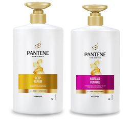 Pantene Hair Science Set of Hairfall Control Shampoo & Deep Repair Shampoo - 1 Ltr Each-8