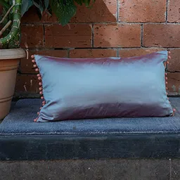 ZEBA Teal & Orange Rectangle Cushion Covers-image-64