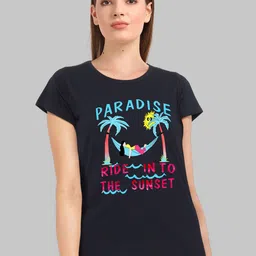 CHOZI Graphic Printed Short Sleeves Bio Finish Cotton T-shirt-image-40