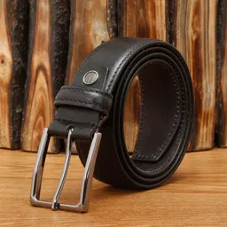 LOUIS STITCH Men Leather Wide Belt-image-62