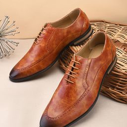 Killer Men Leather Formal Derbys-image-66
