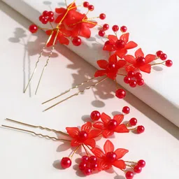 FIMBUL Set of 3 Beaded U Pins-8