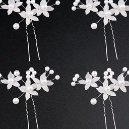 FIMBUL  Set of 4 Beaded U Pins-2