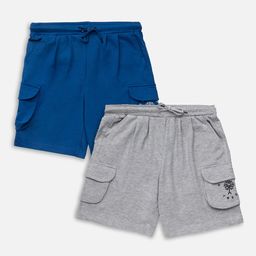 Growing Tree Kids Pack Of 2 Outdoor Antimicrobial Technology Organic Cotton Shorts-image-69