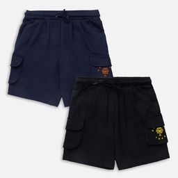 Growing Tree Kids Pack Of 2 Outdoor Antimicrobial Technology Organic Cotton Shorts-image-94