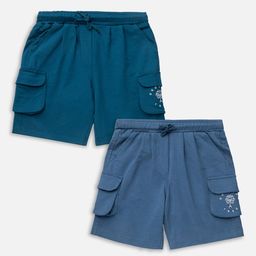 Growing Tree Kids  Pack Of 2 Outdoor Antimicrobial Technology Organic Cotton Shorts-image-75