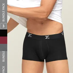 XYXX Men Pack Of 3 Mid-Rise Sweat WickingTrunks-picture-36