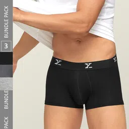 XYXX Men Pack Of 3 Mid-Rise Sweat WickingTrunks-picture-50
