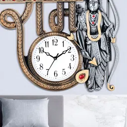 Attractionz SilverToned and White Analogue Traditional Wall Clock-image-75