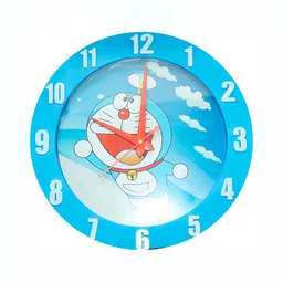 Sigaram Blue Round Contemporary Wall Clock-picture-47
