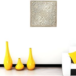VAS collection home Off White Textured Wooden Wall Decor-image-49
