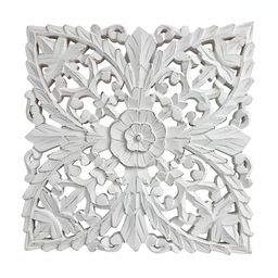 VAS collection home White Textured Wooden Wall Decor-image-26