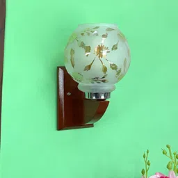foziq White Printed Glass Wall Lamps-image-8