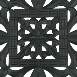 VAS collection home Black Textured Wooden Wall Panel-image-36