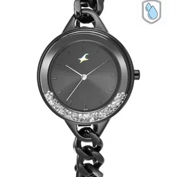 Fastrack Women Black Dial & Stainless Steel Bracelet Straps Analogue Watch 68026NM01-image-21