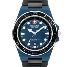 SWISS MILITARY HANOWA Men Dial & Black Bracelet Style Straps Analogue Watch SMWGN0001184-image-65