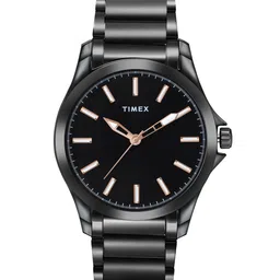 Timex Men Brass Dial & Stainless Steel Bracelet Style Straps Analogue Watch TWTG58SMU04-picture-2