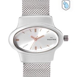 maxima Women Attivo Stainless Steel Bracelet Style Straps Analogue Watch 63760CMLI-14