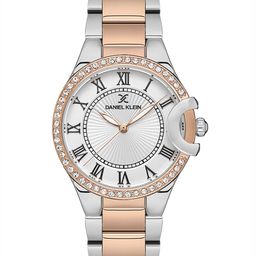 Daniel Klein Premium Women Embellished Dial & Bracelet Style Analogue Watch DK.1.13603-4-17