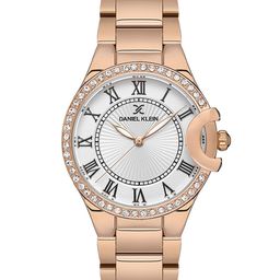 Daniel Klein Women Embellished Bracelet Style Straps Analogue Watch DK.1.13603-5-image-42