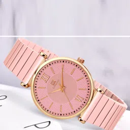 IIK COLLECTION Women Patterned Dial & Bracelet Style Straps Analogue Watch IIK-3216W-image-30