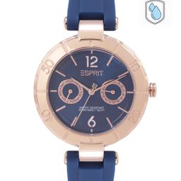 ESPRIT Women Blue Textured Dial & Straps Aria Multifunction Analogue Watch ES1L286P0045-image-72