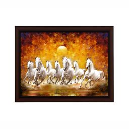 masstone Brown Synthetic Wooden Birds and Animals Wall Art-image-74