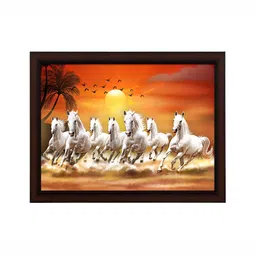 masstone Brown Synthetic Wooden Birds and Animals Wall Art-image-73