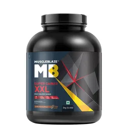 MuscleBlaze Cookies & Cream Flavoured Super Gainer XXL High Calorie Powder - 3 Kg-20