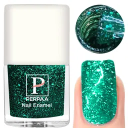 PERPAA Broken Diamond Glitter Light Reflective UV Gel Nail Enamel 5 ml - Dark Green 100-image-78