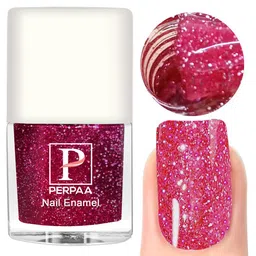PERPAA Broken Diamond Glitter Light Reflective UV Gel Nail Enamel 5 ml - Pink 96-image-79