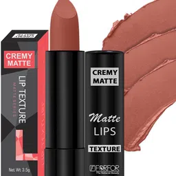 FORFOR Creamy Matte Long Lasting Lipstick with Jojoba Oil & Vitamin E - Caramel 62-22