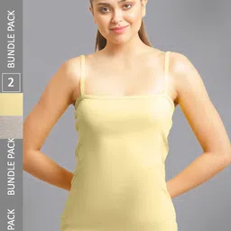 FBAR Pack Of 2 Cotton Camisoles-image-77