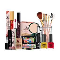 NOY Set Of 15 Makeup Combo - Luxurious Pairing For Exquisite Glamour - 569-18