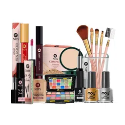 NOY Set Of 15 Makeup Combo - Luxurious Pairing For Exquisite Glamour - 785-46