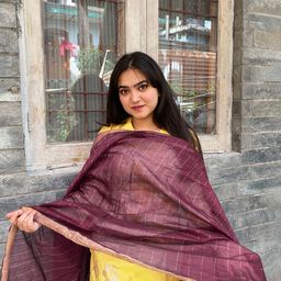 Vishudh Women Ethnic Motifs Viscose Rayon Kurta with Trouser and Dupatta-2