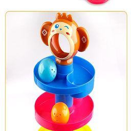MUREN Kids 5 Layer Ball Drop & Roll Swirling Tower-22