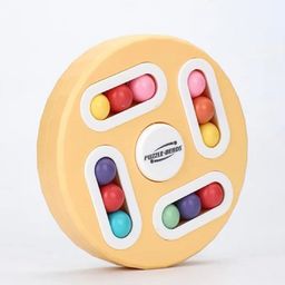 MUREN Kids Spinner Puzzle Games Double Rotating Magic Bean Activity Toys and Games-33