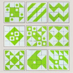 MUREN Unisex Kids 3D Jigsaw Puzzle Cube-21