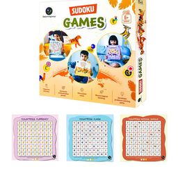 ilearnngrow Unisex Kids Countries Sudoku Combo-19