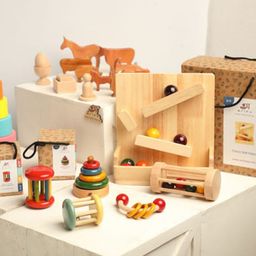 ARIRO TOYS Kids Nude Wooden Stacker Activity Toys-39