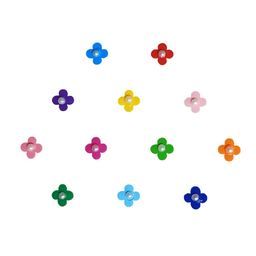 Comet Busters Girls Multicoloured Embellished Reusable Floral Designer Stickers - 12 Pcs-28