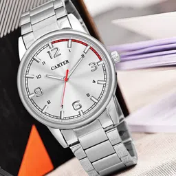 Sandy D Carter Men Dial & Bracelet Style Straps Analogue Watch Sandy D Carter-192-SL-56