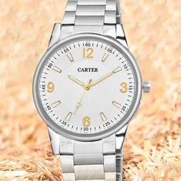 Sandy D Carter Men Dial & Bracelet Style Straps Analogue Watch Sandy D Carter-190-WH-45
