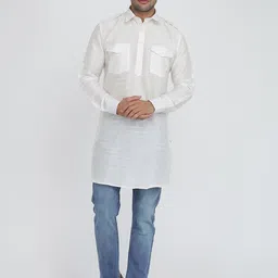 ROYAL KURTA Men Pathani Kurta-image-87