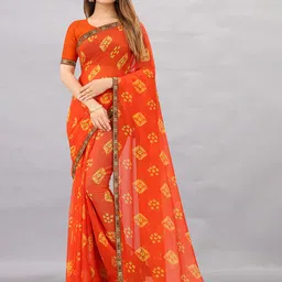 Rhey Bandhani Printed Zari Saree-picture-51